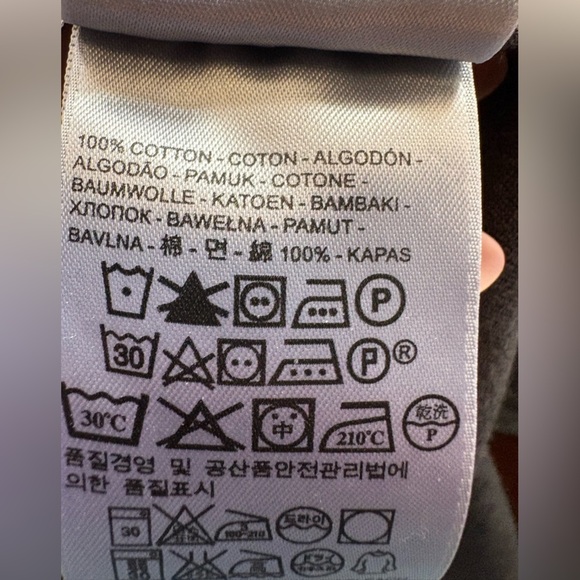 Levi’s women’s BLACK HARLIE BOYFRIEND denim  Button Down SHIRT sz M - Picture 10 of 11